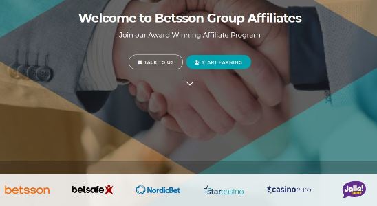 Betsson Affiliate Program